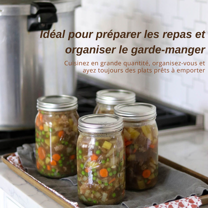 Scelleuse sous vide EvelScell™ pour bocaux Mason